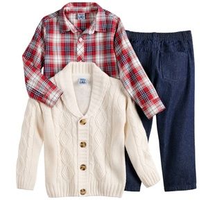 3 Piece Little Boys Outfit